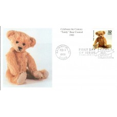 #3182k Teddy Bear Mystic FDC