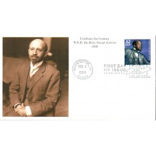 #3182l W.E.B. DuBois Mystic FDC