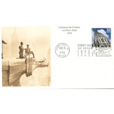 #3184j Art Deco Style Mystic FDC