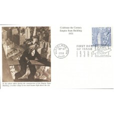 #3185b Empire State Building Mystic FDC