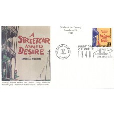 #3186n A Streetcar Named Desire Mystic FDC