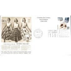 #3187b Teen Fashions Mystic FDC