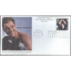 #3187k Rocky Marciano Mystic FDC