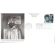 #3187l I Love Lucy Mystic FDC