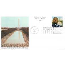 #3188a Martin Luther King Jr. Mystic FDC