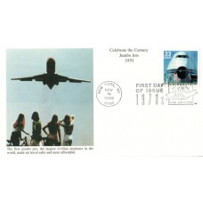 #3189n Jumbo Jets Mystic FDC