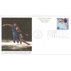 #3190e Figure Skating Mystic FDC