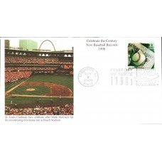 #3191a New Baseball Records Mystic FDC