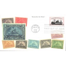 #3192 Remember the Maine Mystic FDC