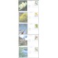 #3193-97 Flowering Trees Mystic FDC Set