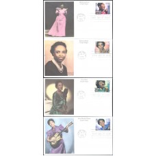 #3216-19 Gospel Singers Mystic FDC Set