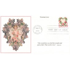 #3274 Victorian Love Mystic FDC