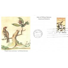 #3314 John and William Bartram Mystic FDC