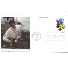 #3325 Free-blown Glass Mystic FDC