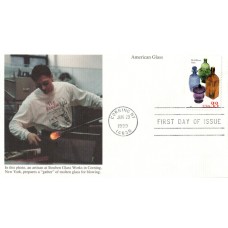 #3326 Mold-blown Glass Mystic FDC