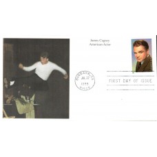 #3329 James Cagney Mystic FDC