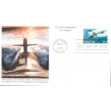 #3372 US Navy Submarine Mystic FDC