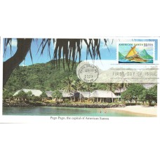 #3389 American Samoa Mystic FDC