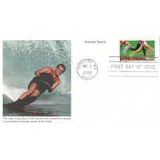 #3397 Summer Sports Mystic FDC