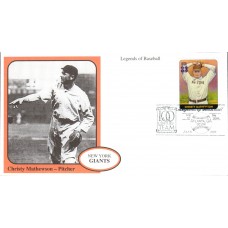 #3408c Christy Mathewson Mystic FDC