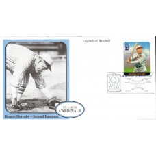 #3408f Rogers Hornsby Mystic FDC