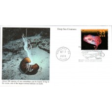 #3440 Sea Cucumber Mystic FDC