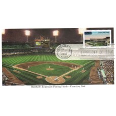 #3517 Comiskey Park Mystic FDC