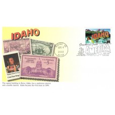 #3572 Greetings From Idaho Mystic FDC