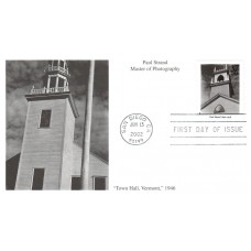 #3649o Paul Strand Mystic FDC 