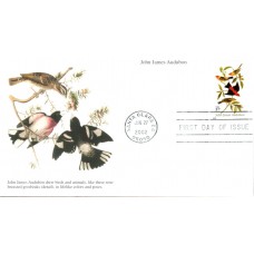 #3650 John James Audubon Mystic FDC 