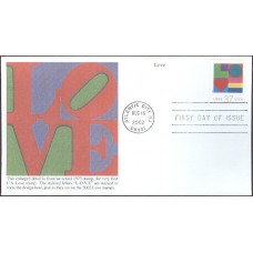 #3657 Love - Heart Mystic FDC