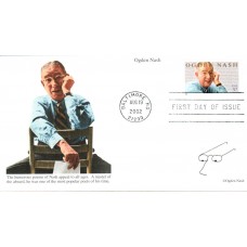 #3659 Ogden Nash Mystic FDC 