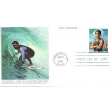 #3660 Duke Kahanamoku Mystic FDC 