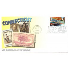 #3702 Greetings From Connecticut Mystic FDC