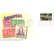 #3705 Greetings From Georgia Mystic FDC