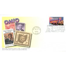 #3730 Greetings From Ohio Mystic FDC
