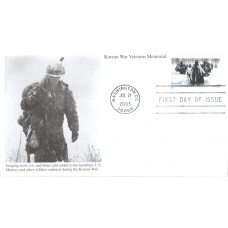 #3803 Korean War Veterans Memorial Mystic FDC