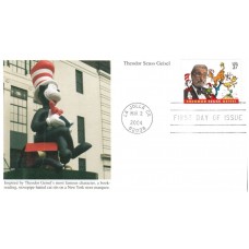 #3835 Theodor Seuss Geisel Mystic FDC