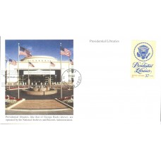 #3930 Presidential Libraries Mystic FDC