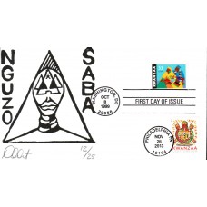 #4845 Kwanzaa Dual Nakano FDC