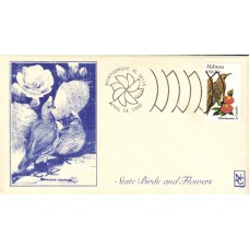 #1953 Alabama Birds - Flowers Namake FDC