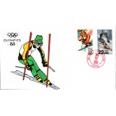 Calgary 1988 Winter Olympics OOAK Newell Cover