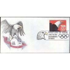 #2541 Bald Eagle Nikirk FDC