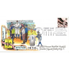 #3184a Babe Ruth Nikirk FDC