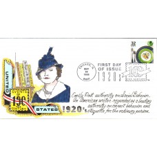 #3184f Emily Post Nikirk FDC