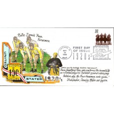 #3184l Four Horsemen - Notre Dame Nikirk FDC