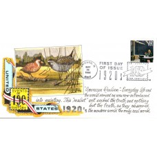 #3184n American Realism Nikirk FDC