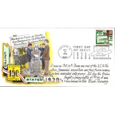 #3184o Stock Market Crash Nikirk FDC