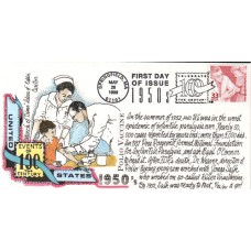 #3187a Polio Vaccine Nikirk FDC