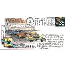 #3187n Stock Car Racing Nikirk FDC